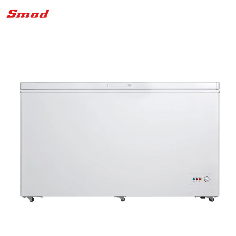 Hot Sale White Color Solid Door Deep Chest Freezer For Home