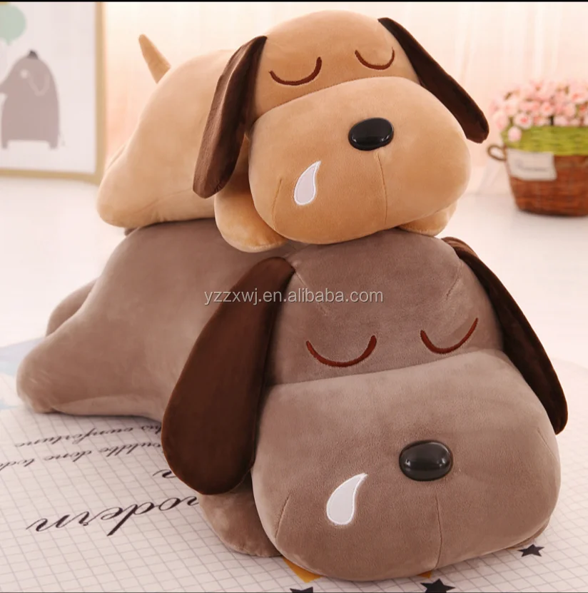 big head dog plush