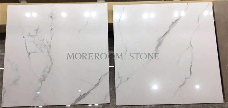 Polished 24x24 White Porcelain Tile Calacatta White Porcelain Floor Tile View 24x24 White Porcelain Tile Moreroom Stone Product Details From Foshan Mono Building Material Co Ltd On Alibaba Com