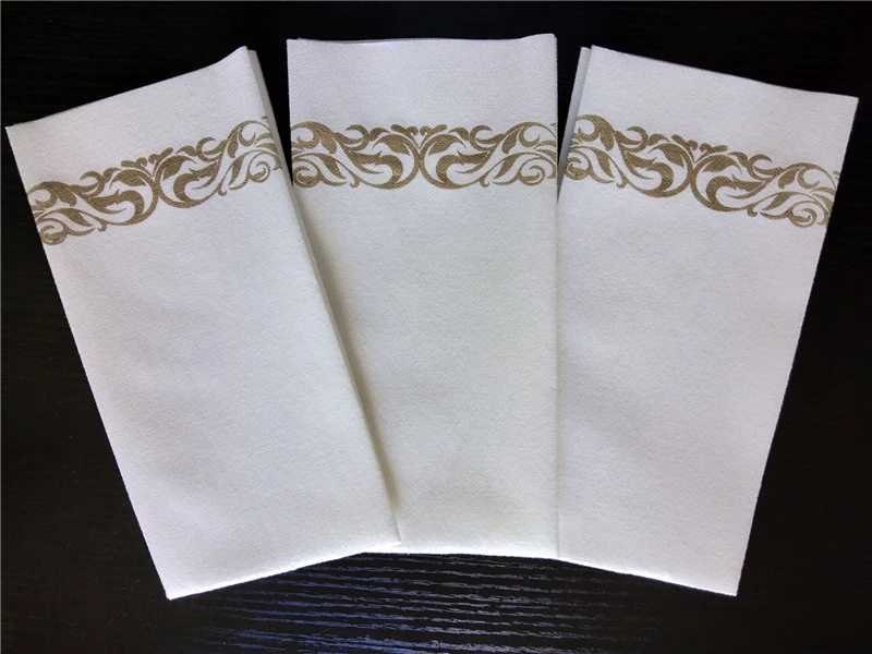 Eco-Friendly 40x40cm Virgin Pulp Dinner Napkin
