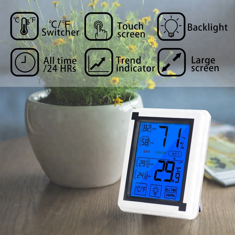 Digital Electronic Indoor Room Temperature Thermometer - Buy Digital ...