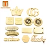Trade Assurance Custom logo maker handmade metal label metal logo plate for handbag