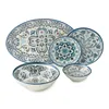 Durable, scratch-resistant Blue Melamine Dinnerware Collection