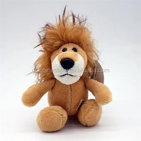 lion plush keychain