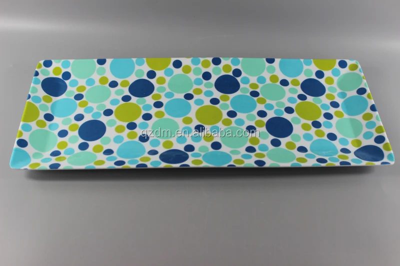 19 inch Plastic Square Tray Rectangle Tray 48.8X20CM