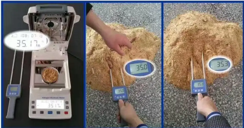 0-84% digital sawdust moisture meter