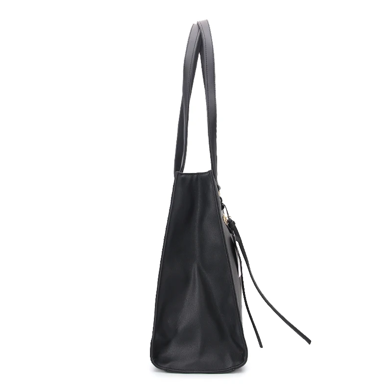 Shoulder Handbag For Ladies Black Color Pu Leather Women Shoulder Bag ...