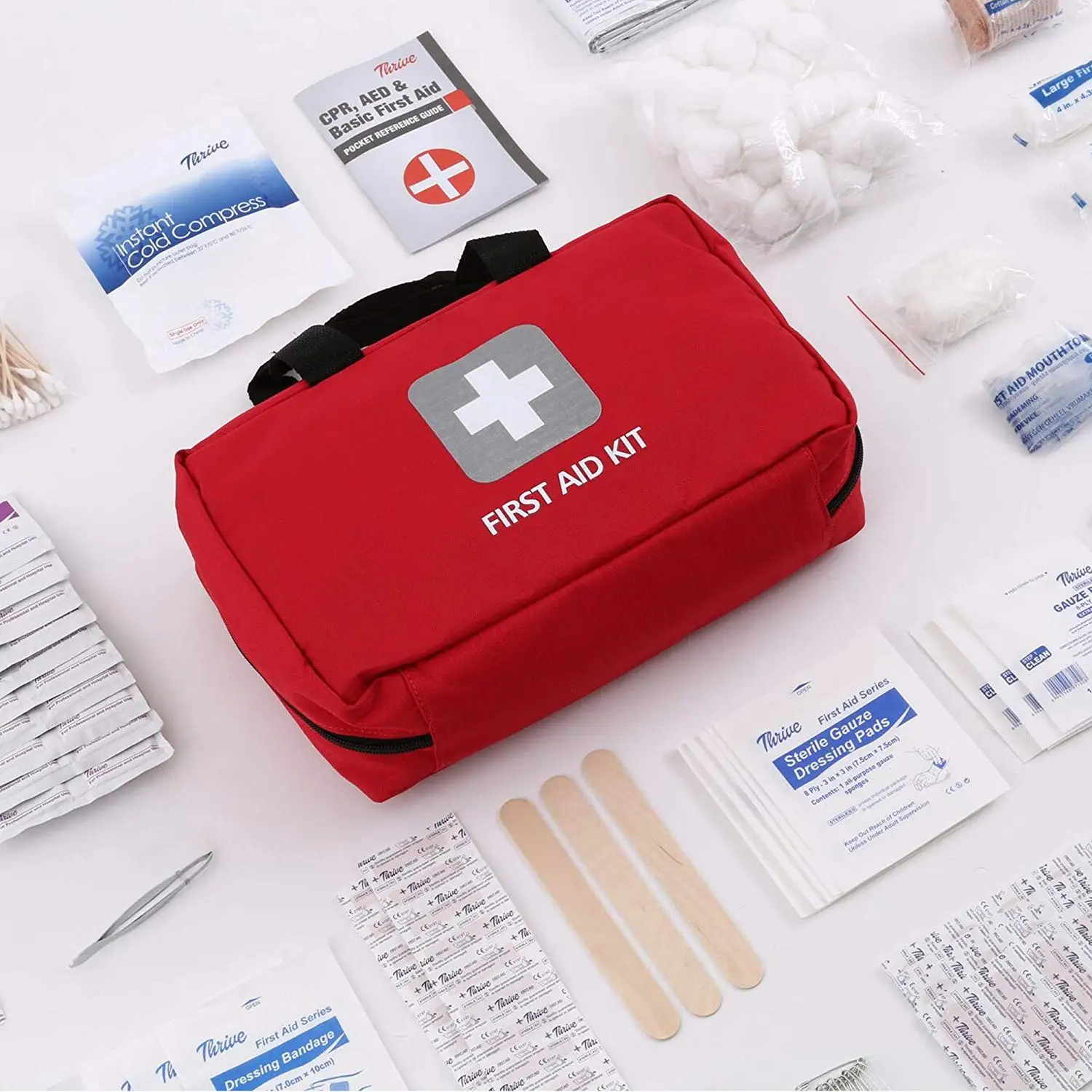 First Aid Bag Empty Portable Emergency Medical Bag Survival Storage Bag