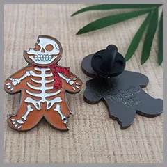soft enamel metal logo badge
