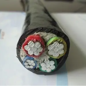 Xlpe Insulated Aluminium Electrical Cable In A 4 X 240 Mm Cross-section ...