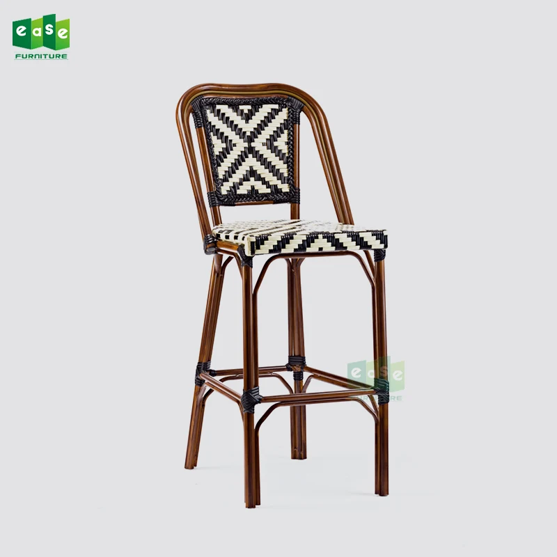 High Quality Plastic Rattan Furniture Bar Stool Chair (e1041bar) Buy