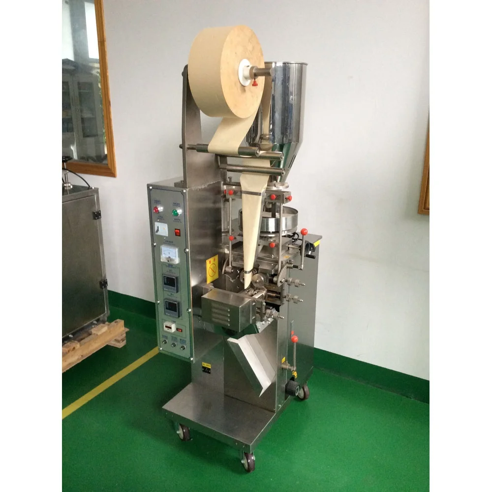 automatic vertical form fill seal small granule grain sugar salt paper bag sachet stick packaging machine for coffee