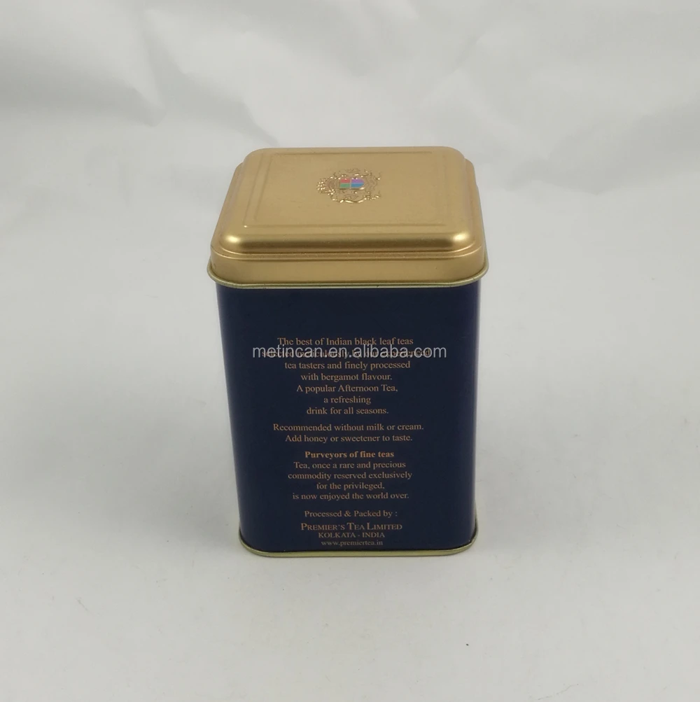 Small Square Travel Tea Tin Can Buy Travel Tea Tin,Travel Tea Tin Can