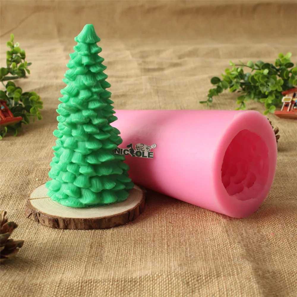 Christmas Tree Decorative Candle Molds Buy Christmas Decorative