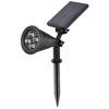 Solar Spotlight Outdoor 7LED Solar Garden Light Decorative Waterproof with Auto On/Off for Yard Patio Garden