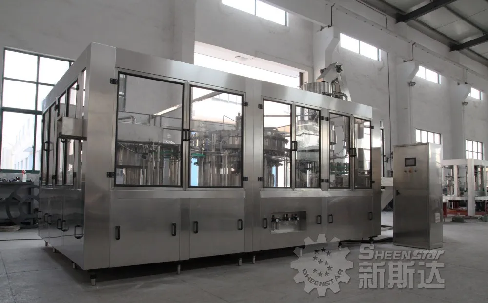 Siemens Plc Sparkling Water Energy Drink Production Bottling Plant