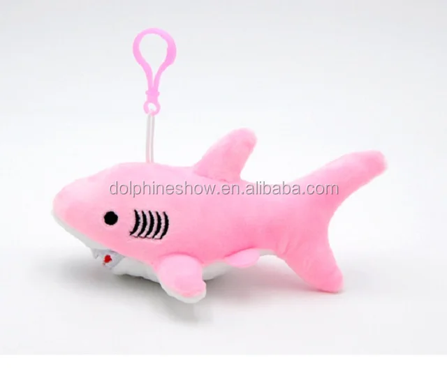 shark plush keychain