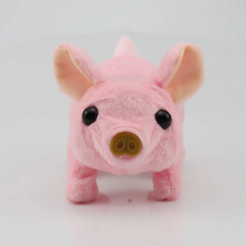 Battery Operated Walking Oinking Plush Pink Baby Pig - Buy Plush Pink ...