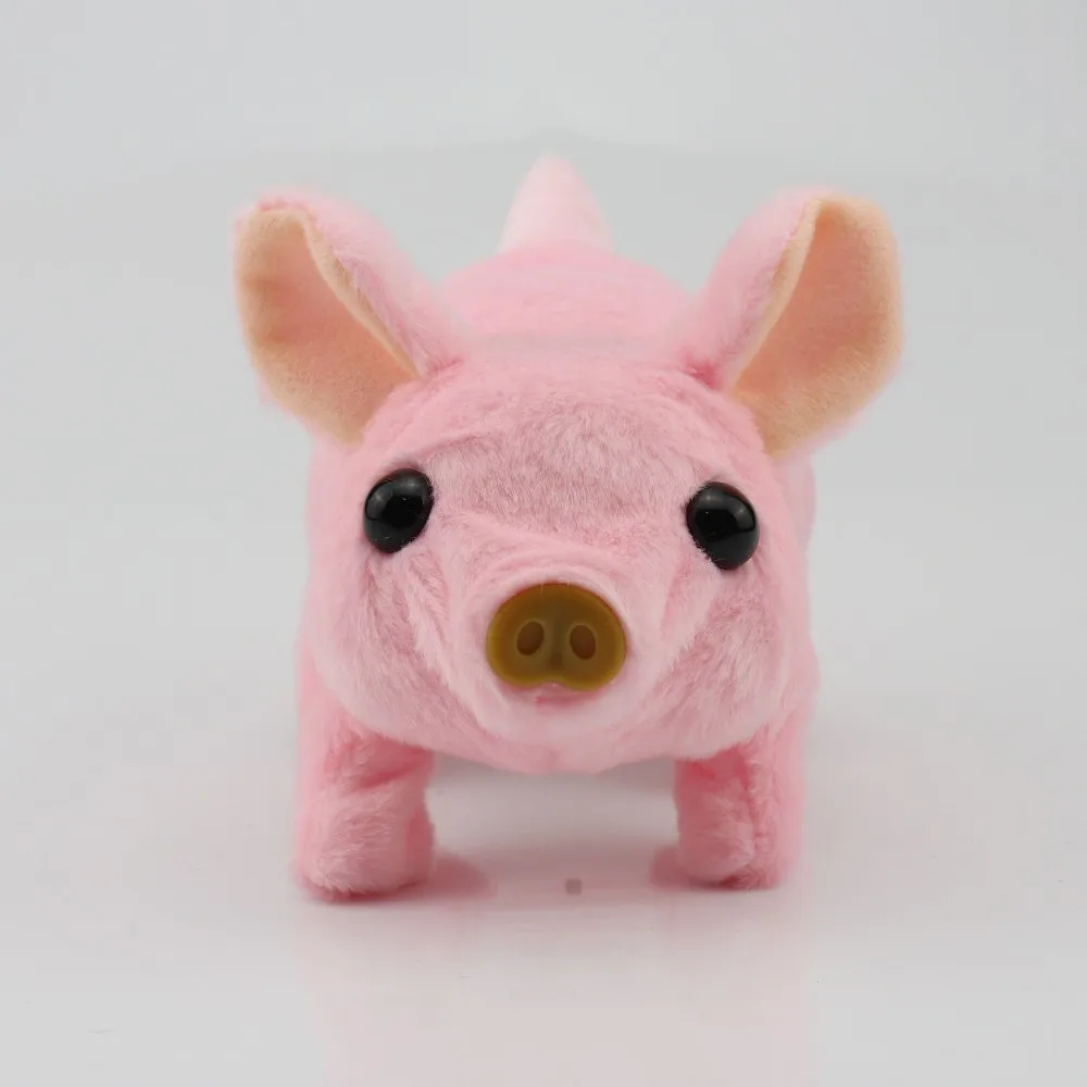 Battery Operated Walking Oinking Plush Pink Baby Pig Buy Plush Pink