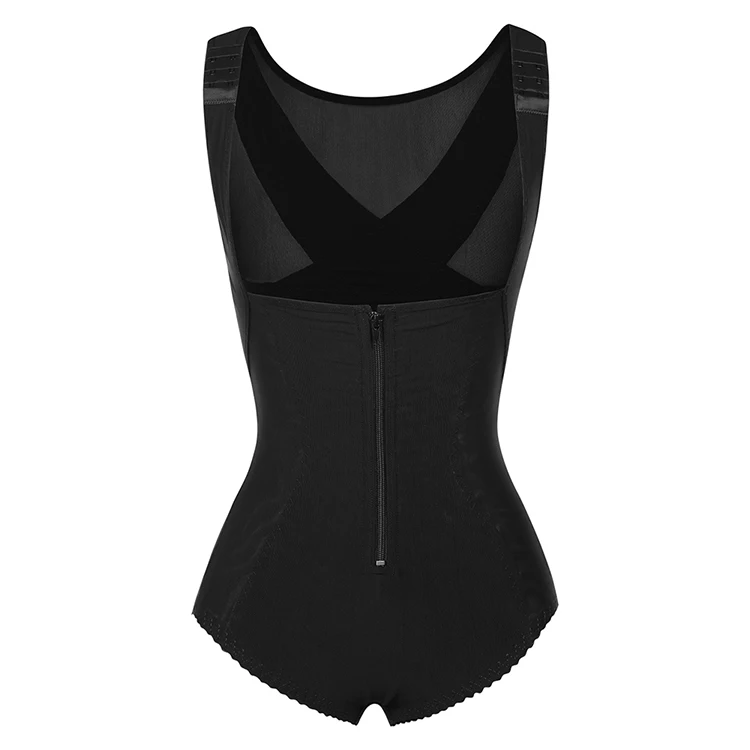 2018 New Design One Piece Open Crotch Front Zipper Sexy Ladies ...