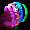 Party Concert Event Celebration Glow In the Dark Custom Led Flashing Bracelet