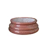 High-grade natural stone custom carved marble stone column base design