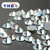 Nail Art YHB Rhinestones Crystals Non Hot Fix Rhinestones for DIY Nails Decoration S122 Aquamarine Color