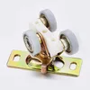 Hanging roller Door Hardware steel nylon wheel guide for pocket door kits