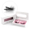 Soft new design mink fur eye lashes false eyelashes real mink 3D strip lashes