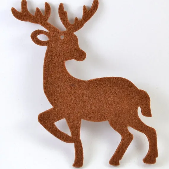 Elk Christmas Bunting Garland Banner Deer Hanging Decoration - Buy