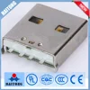 China SMD 4 pin A type right angle USB connector for usb stick