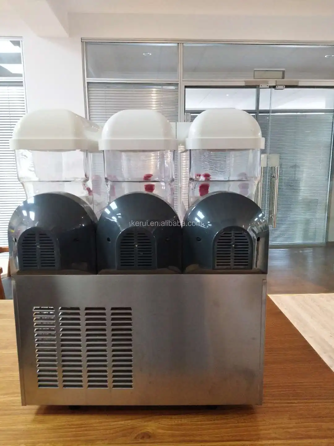 15l With 3 Tanks Stainless Steel Cheap Ugolini Slush Machine Xrj15lx3