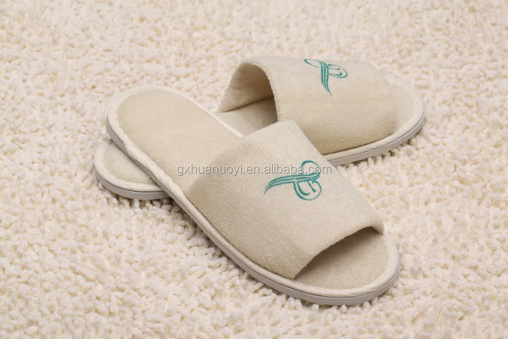 High Quality Disposable Indoor Guest Hotel Slipper For Hotel Amenities