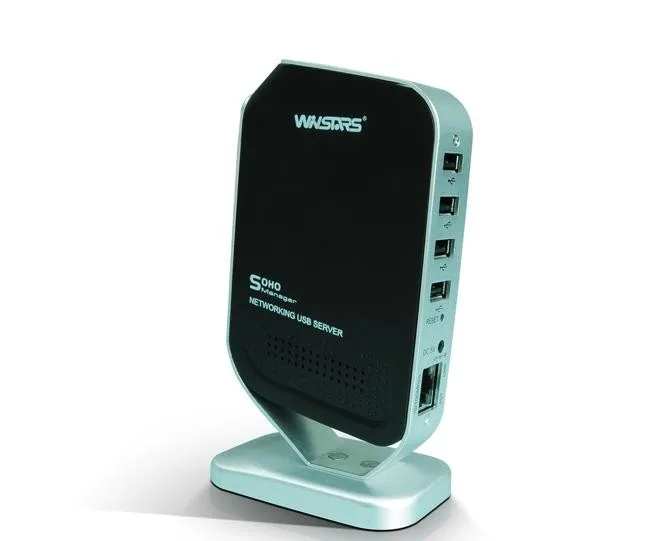 1000mbps Networking Printer Server With 4port Usb Hub,Supports Lpr,Dhcp