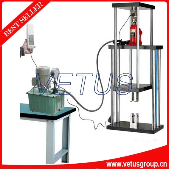 Alr5k 5000n Large Load Manual Hydraulic Test Stand For Hf Series Push