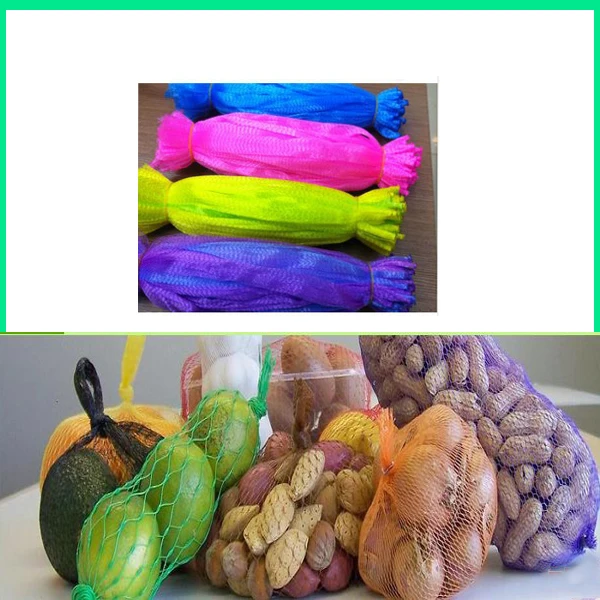 extruded net bag for fruit and vegetables