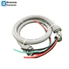 Liquid-tight Air conditioner AC Copper Winding Electric Wire Whips 6Ft 1/2' 10AWG Disconnect Box Wiring