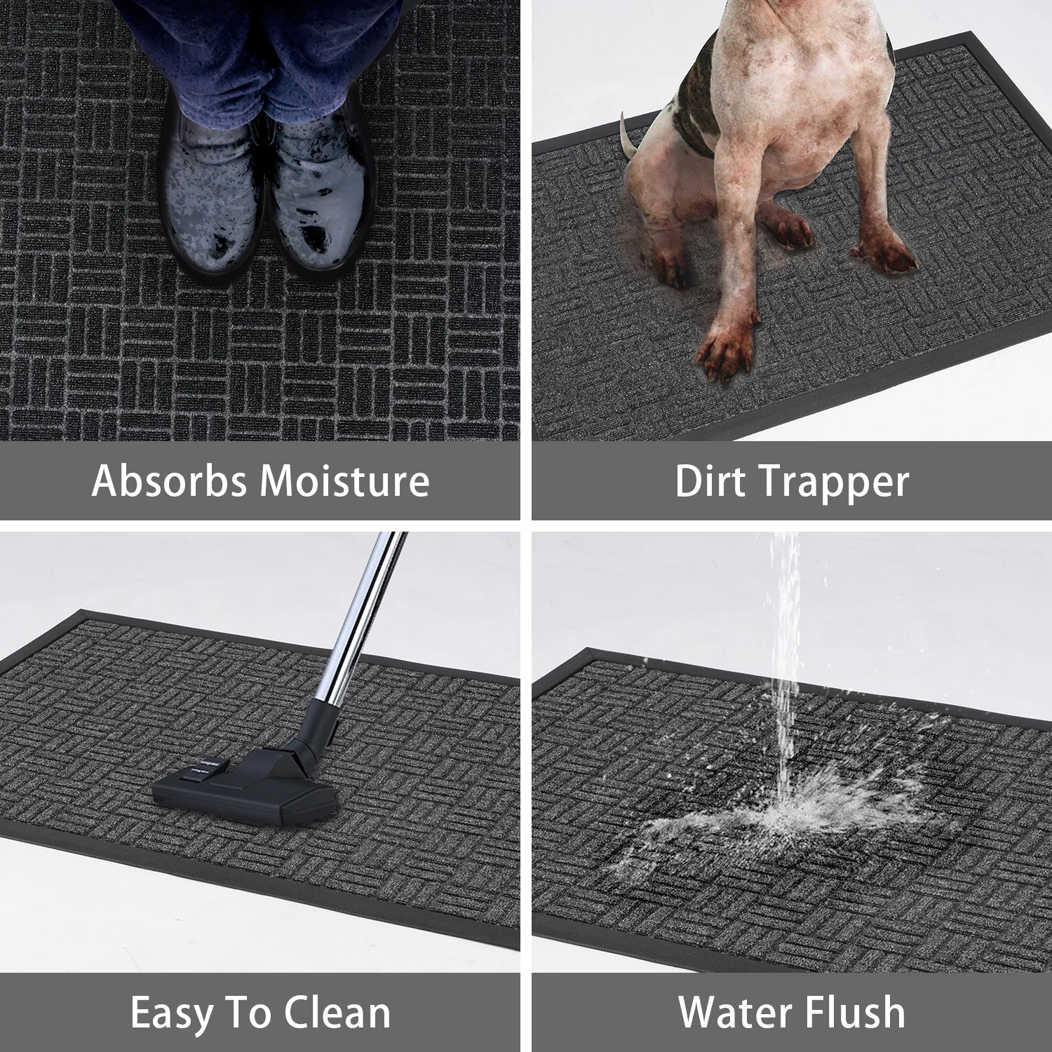 Waterproof Carpet Protector Mat Hallway Outdoor Indoor Anti Skid Door