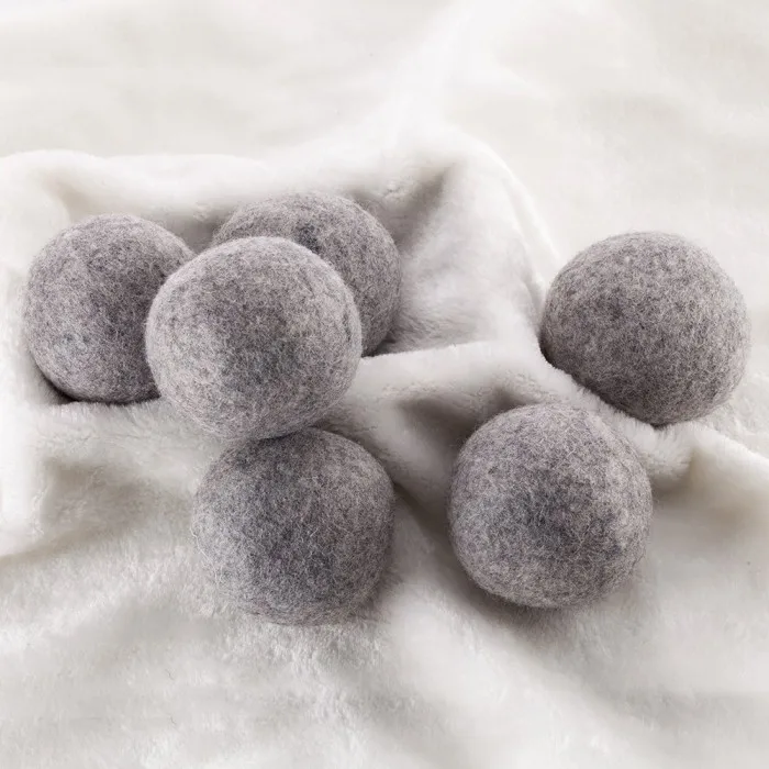 Extra Large (set Of 6) Soft Wool Dryer Balls New Zealand Anti Static