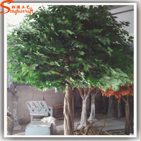 Professional Design Large Artificial Decorative Trees Artificial Oak