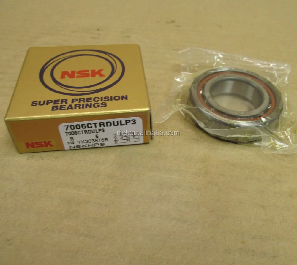 NSK 7007CTRDULP4Y Super Precision Angular Contact Bearings – ABEC-7, Set Of 2, For CNC/Spindles
