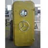 Total Aluminum Handle Wheel Watertight Door with Porthole
