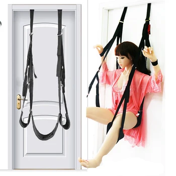 New Design Japanese Girl Sex Game Door Bound Sexy Swing 