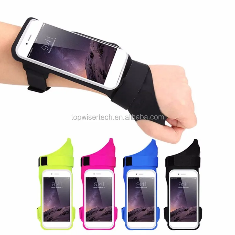 HLOMOM 3-in-1 Rotatable Phone Holder - Armband + Wristband + Bike Mount For IPhone & Android 4.5-7" Phones