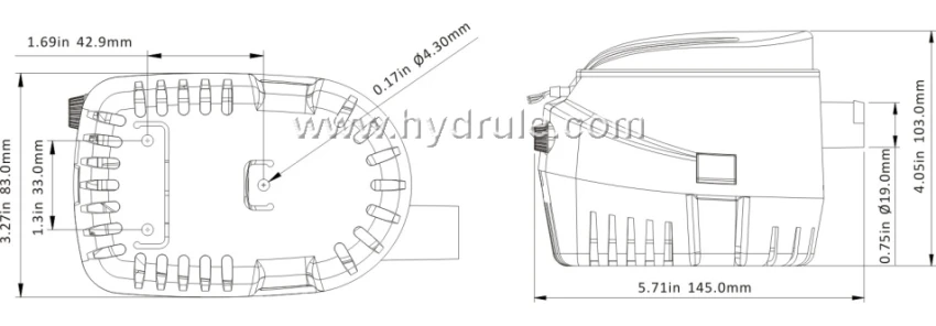 what size bilge pump for boat