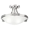 JLC-H15 Indoor house home living room bedroom decorative glass hotel lighting semi flush ceiling lights