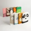 2019 new arrival cute cartoon animal logo pu leather cover diary notebook for children