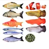 Natural Catnip Filled Interactive Cat Fish Toy Wholesale Cute Stuffed Soft Plush Fish