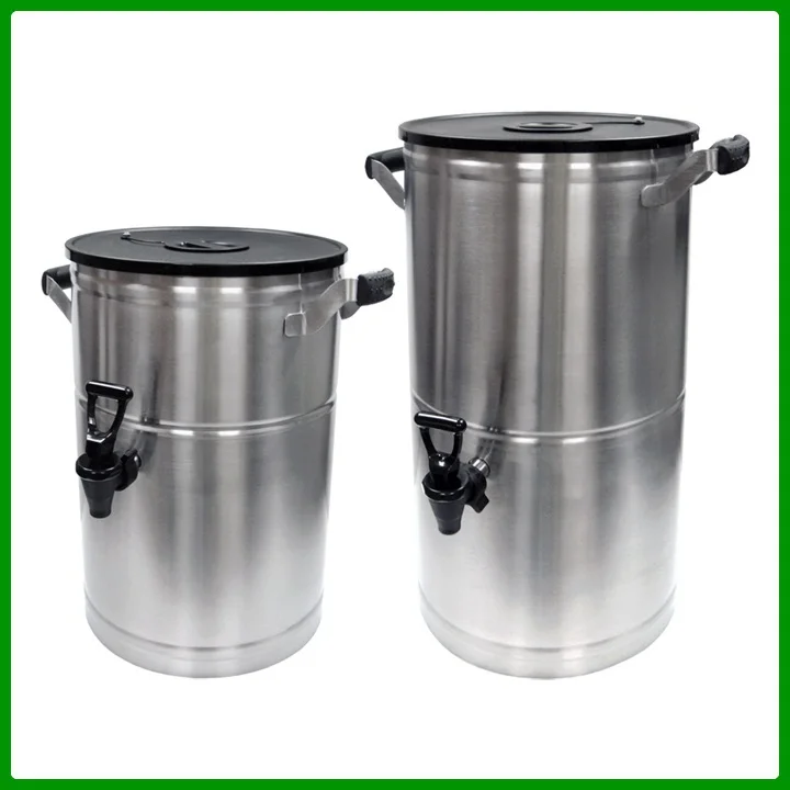 Stainless Steel Hot Cold Beverage Dispenser With Tap Stainless Steel Hot Cold Beverage Dispenser With Tap