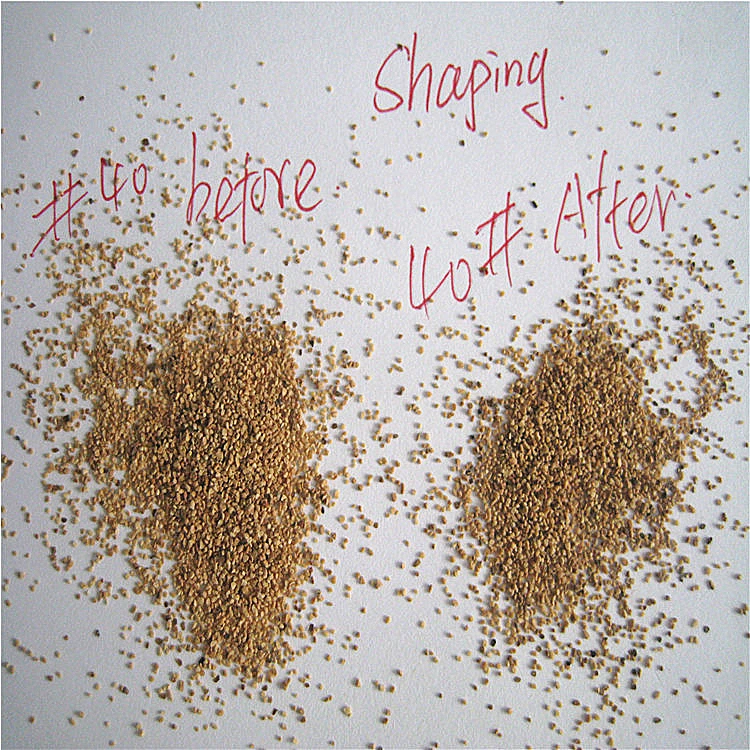 China supply walnut shell sand/walnut sand 40# 80# use for blasting